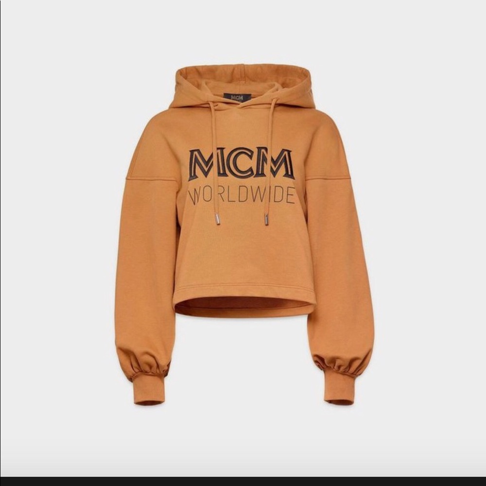 *MCM* Women’s bell sleeve logo hoodie
